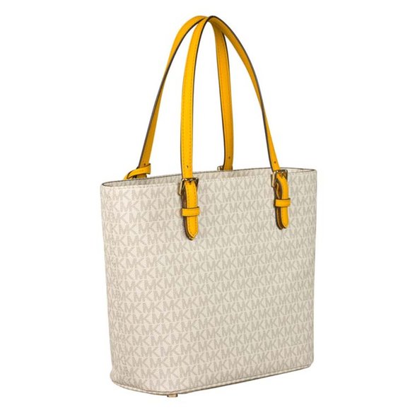 Michael Kors Medium MF Pocket Tote in Sunrise - Picture 2 of 2